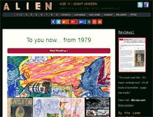 Tablet Screenshot of alienage11.com